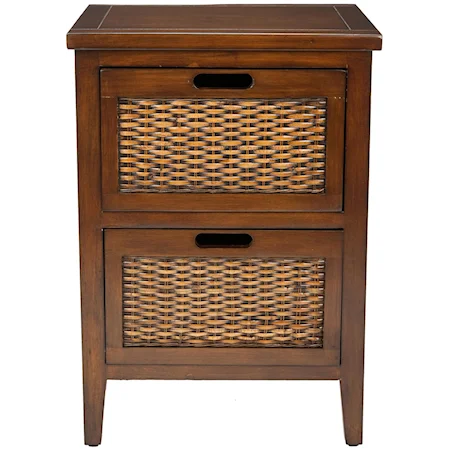 Jonah Side Table w/ 2 Drawers